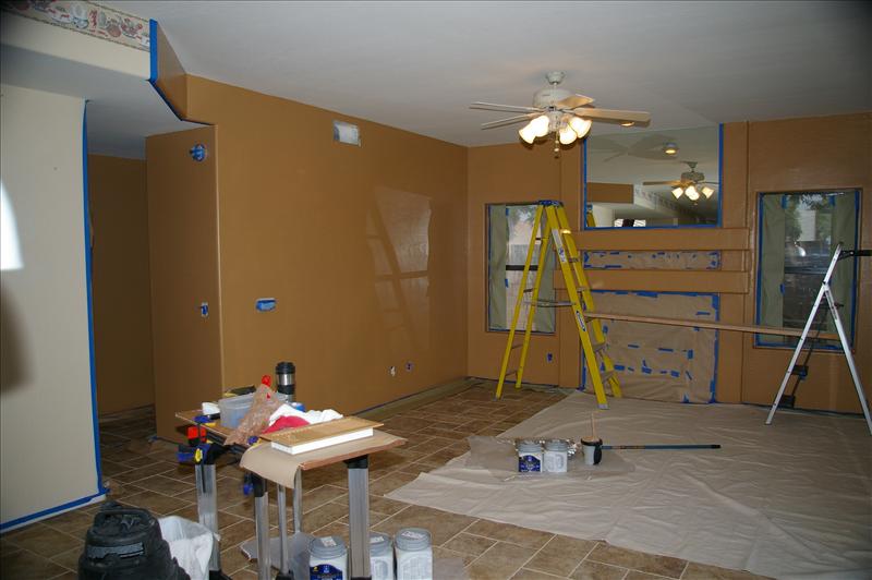 028 - Painting TV Room